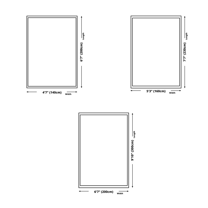 Gold Strip Carpet Polyester Modern Carpet Stain Resistant Carpet for Home Decoration