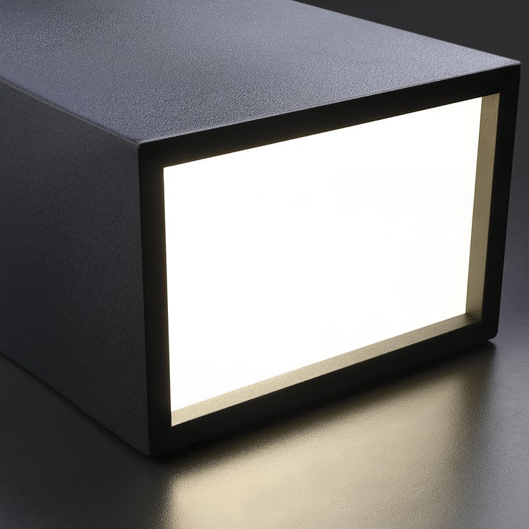 Lampada da soffitto geometrica acrilica LED in ferro laccato di semplicità moderna per corridoio