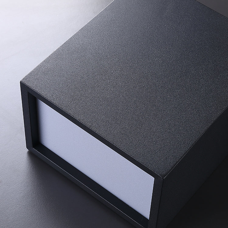 Lampada da soffitto geometrica acrilica LED in ferro laccato di semplicità moderna per corridoio