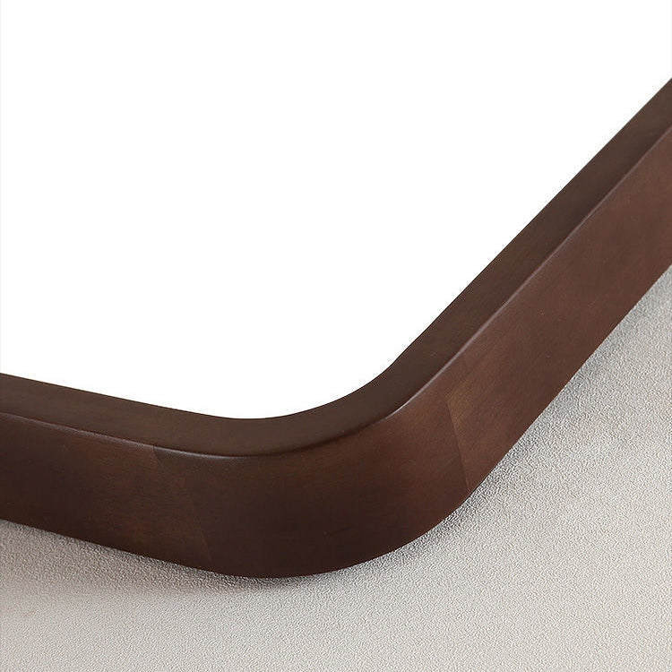 Lampada da soffitto a LED a forma geometrica Moderna in legno 1 luce da incasso per camera da letto del ristorante