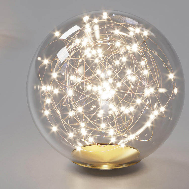 Sphère contemporaine PENDANTS ISLAND VERRE 6 luminaires légers légers