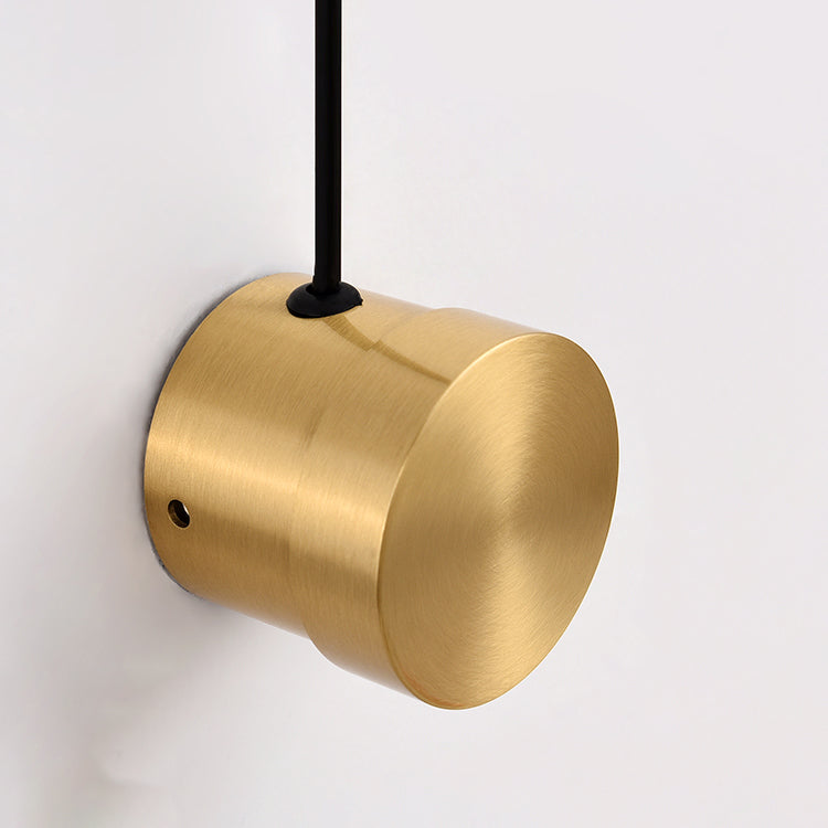 Moderner Stil Geometrischer Wandleuchten Beleuchtung Metall 1 Leichte LED -Wandmontagelampe