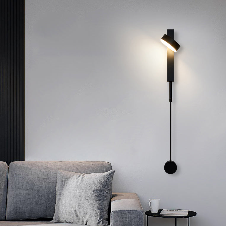 Moderner Stil Geometrischer Wandleuchten Beleuchtung Metall 1 Leichte LED -Wandmontagelampe