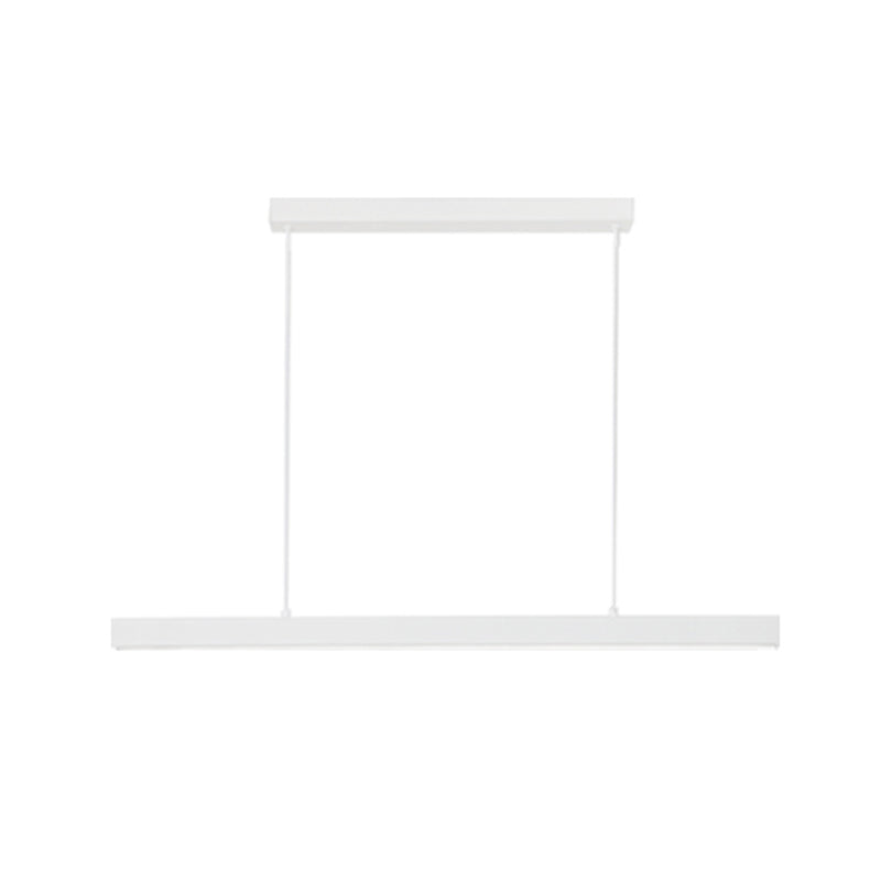 Nordic Modern Hanging Lightture Room Dining Room LED simple rectangle Pendant Lumière