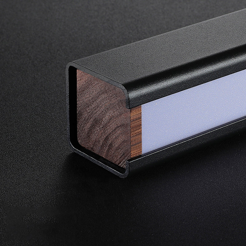 Nordic Modern Hanging Lightture Room Dining Room LED simple rectangle Pendant Lumière