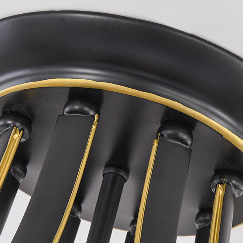 Zeitgenössische Unterputzleuchte, minimalistische Deckenleuchte mit Glasschirm für Schlafzimmer