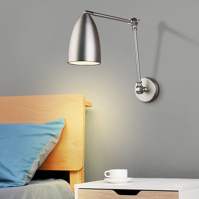 Einfache verstellbare Wandleuchten mit einer blubwandmontierten Leuchte für Wohnzimmer