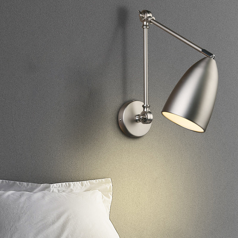 Einfache verstellbare Wandleuchten mit einer blubwandmontierten Leuchte für Wohnzimmer