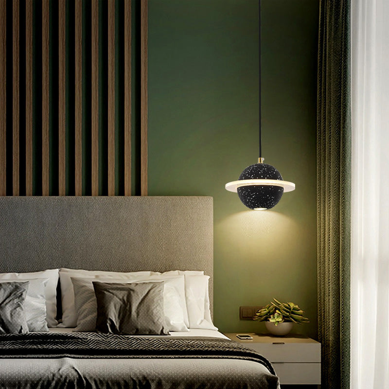 Globe zeitgenössischer Stil Hanging Lampe Acryl -Einweihlampe Lampe