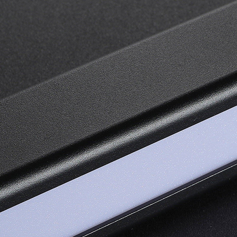 Moderne stijl eenvoudige hangende lamp led rechthoek hanglamp voor eetkamer