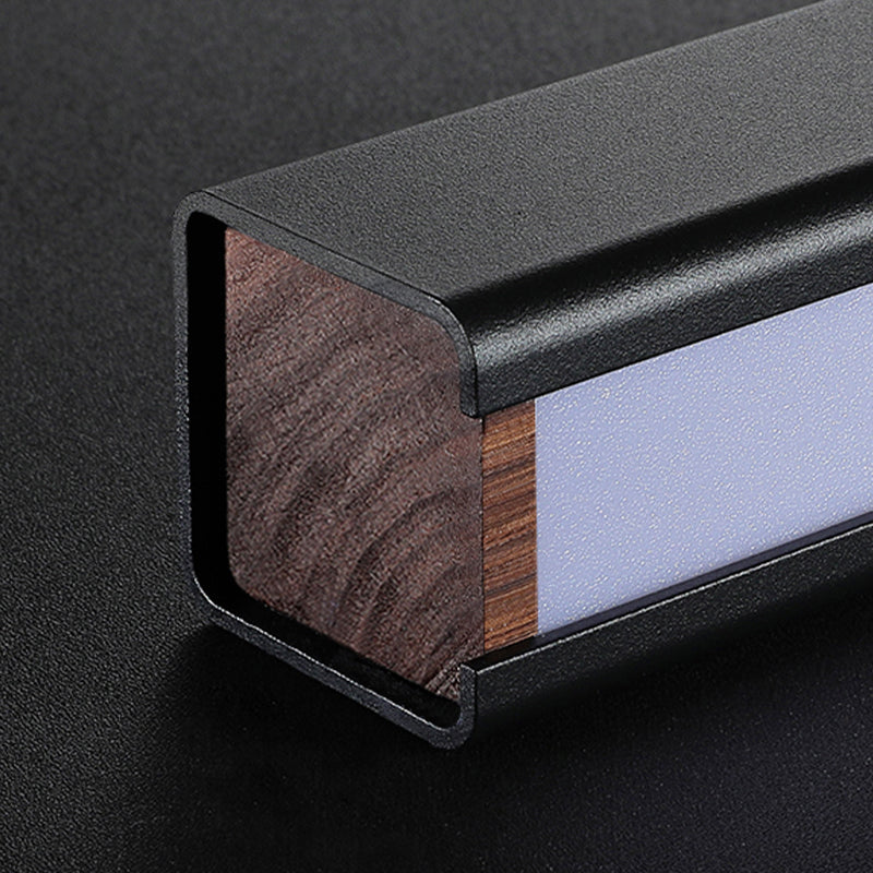 Moderne stijl eenvoudige hangende lamp led rechthoek hanglamp voor eetkamer