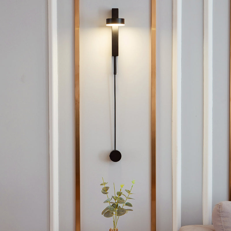 Moderne eine leichte Wandleuchte Metall Drehwandmontierte Leuchte für Bett