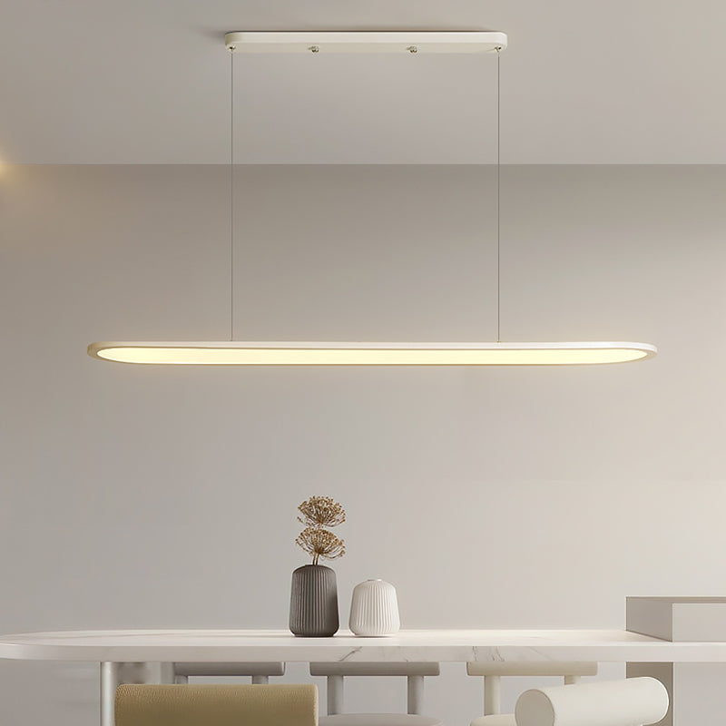 Moderne stijl eenvoudige hangende lamp led hanger lamp voor eetkamer