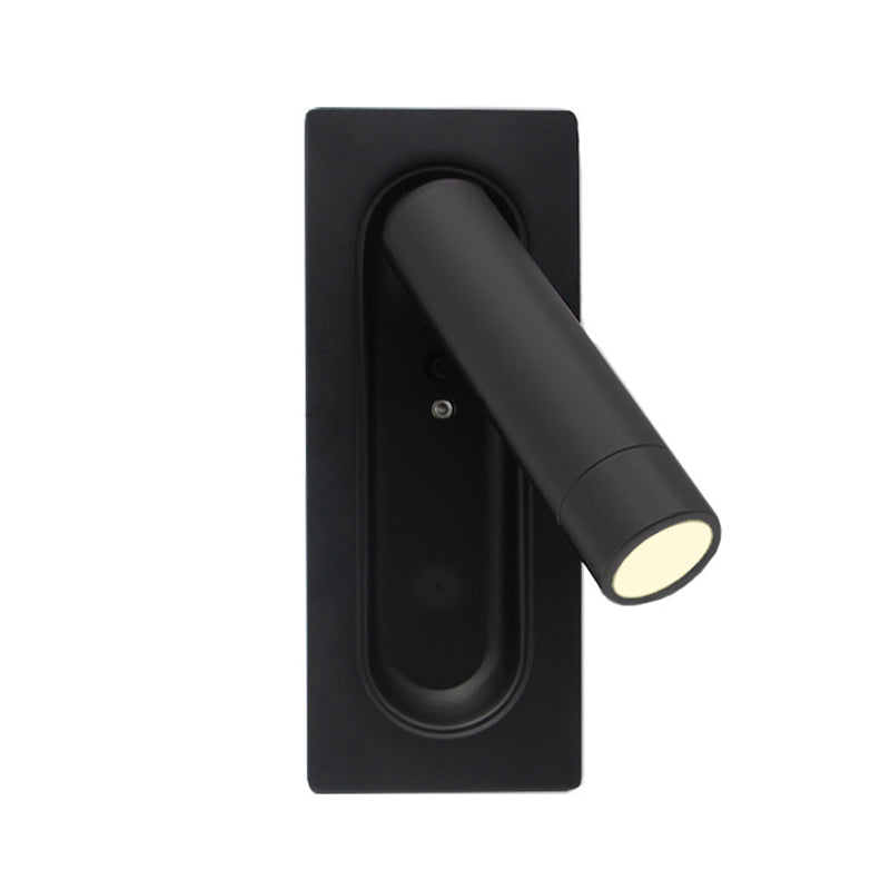 Black Metall Wandleuchte moderne Wandmontage Leuchte Leselampe für Schlafzimmer