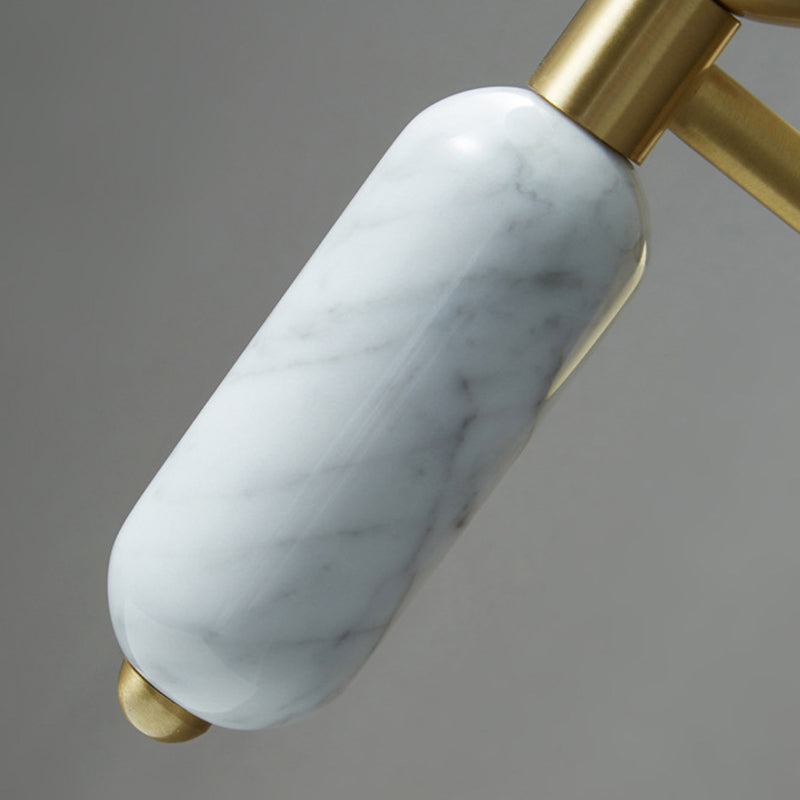 Cobre Marble Wall Donce 1 Cabeza de la pared de la pared de la pared para la sala de estudio junto al lado de la cama