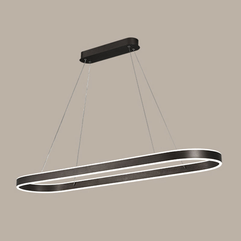 Modern Style Hanging Lamp Simple LED Pendant Light Fixture for Dining Room