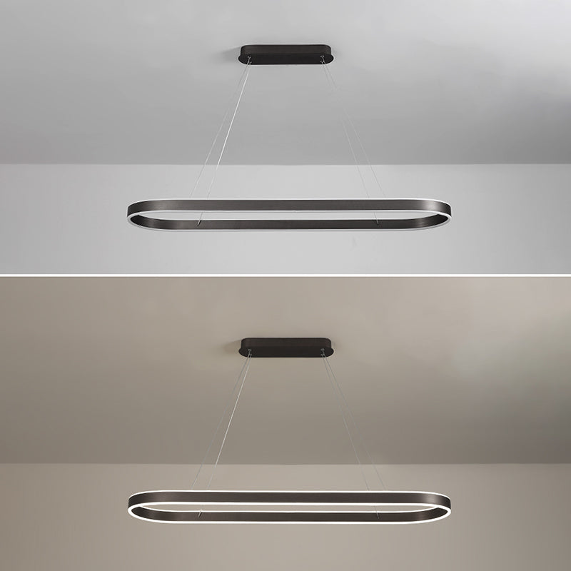 Modern Style Hanging Lamp Simple LED Pendant Light Fixture for Dining Room