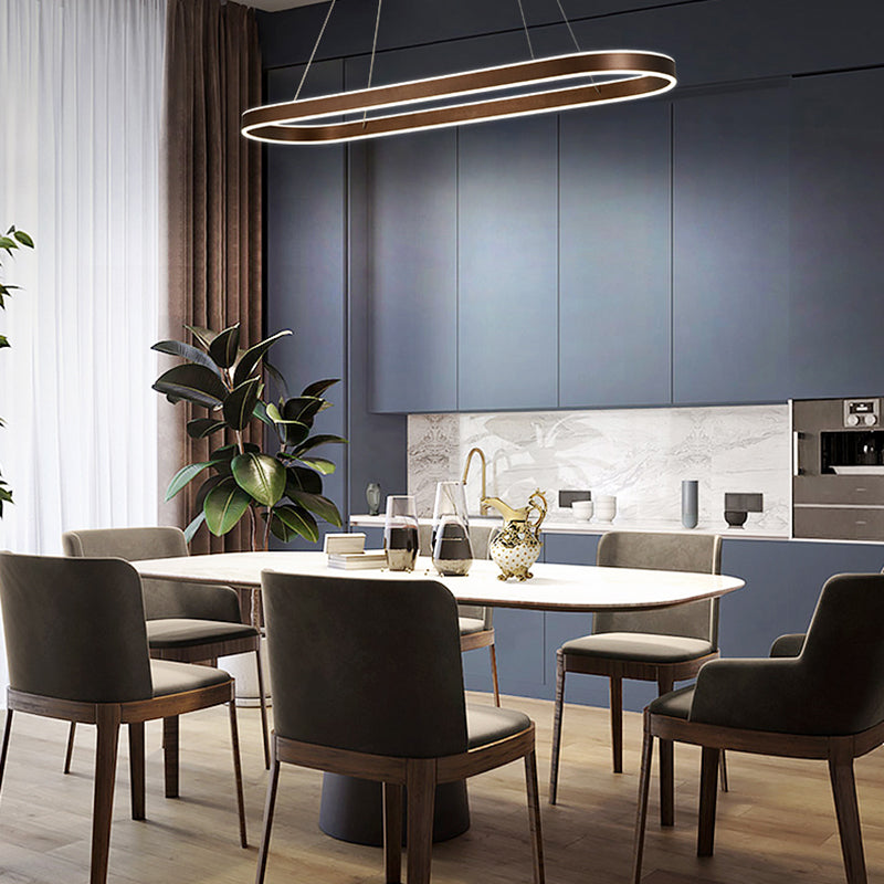 Moderne stijl hangende lamp eenvoudige led hanglamp lamp voor eetkamer