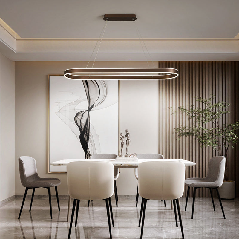 Moderne stijl hangende lamp eenvoudige led hanglamp lamp voor eetkamer