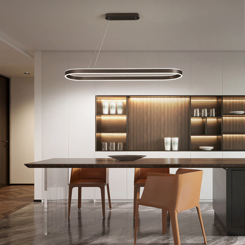 Moderne stijl hangende lamp eenvoudige led hanglamp lamp voor eetkamer