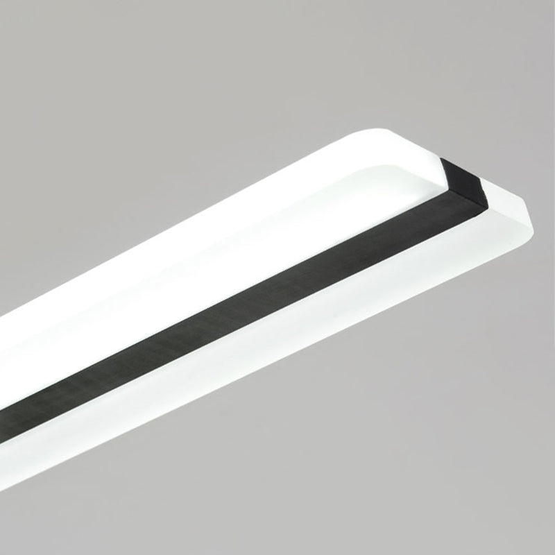 LED RECTANGE FORME LAMPE PROSIBLE MODER
