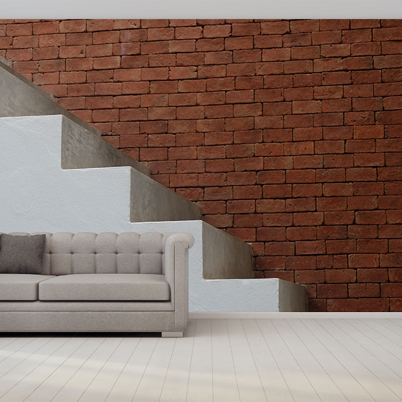 Industrial Style Mural Wall Paper Home Decorations for Kitchen Sitting Room