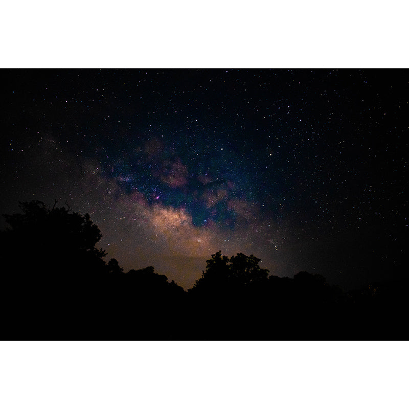 Modern Style Galaxy Murals Wallpaper for Living Room, Custom Size Available