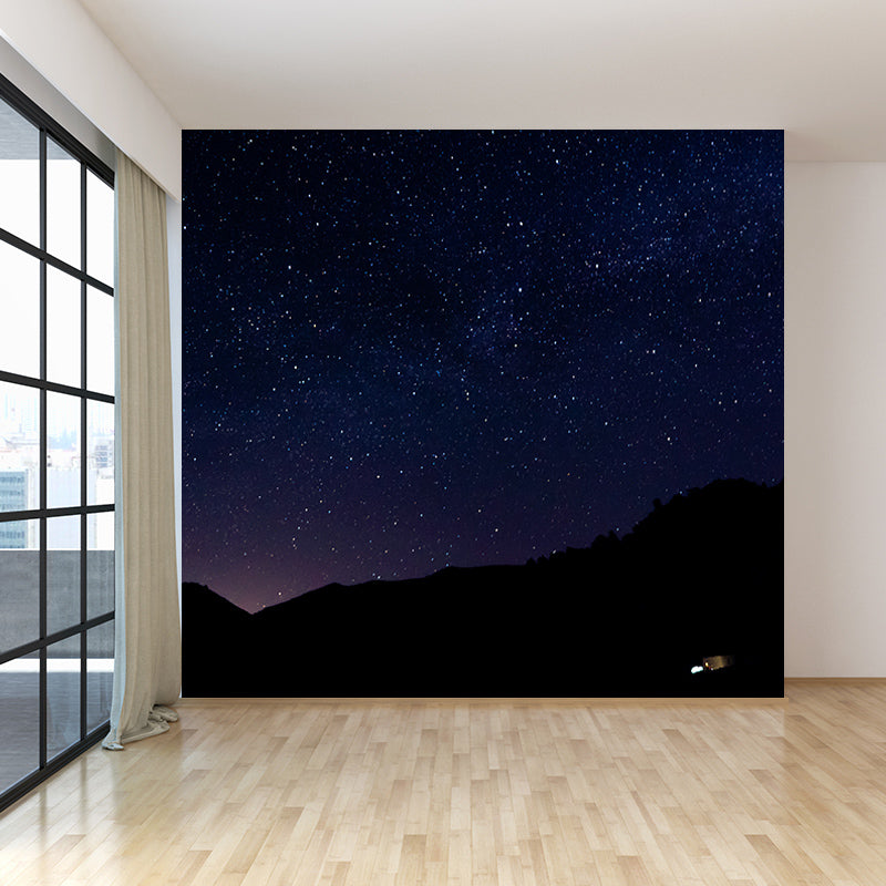 Mysterious Galaxy Universe Wall Mural Modernism Wall Covering for Decoration