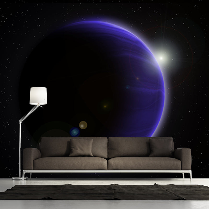 Mysterious Galaxy Universe Wall Mural Modernism Wall Covering for Decoration