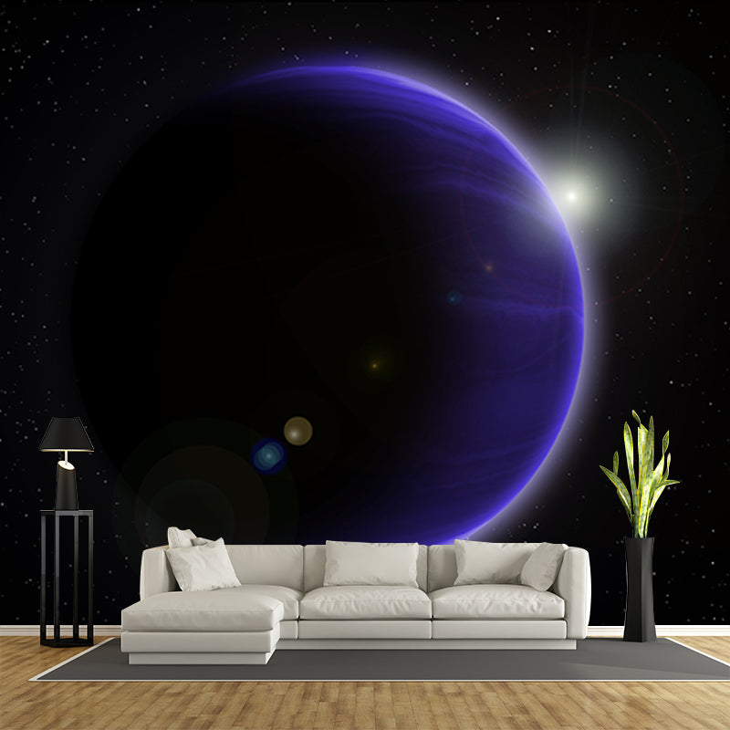 Mysterious Galaxy Universe Wall Mural Modernism Wall Covering for Decoration