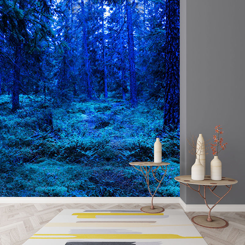 Forest Customized Mural Wallpaper Contemporary for Living Room Bedroom Decor