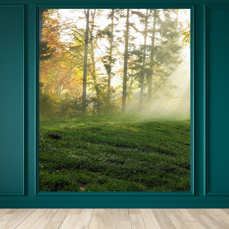 Forest Customized Mural Wallpaper Contemporary for Living Room Bedroom Decor