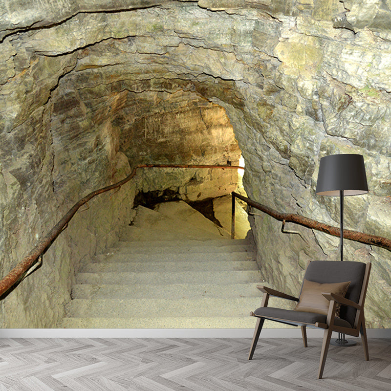 Modern Space Extension Removable Wall Mural for Gust Room, Moisture Resistant