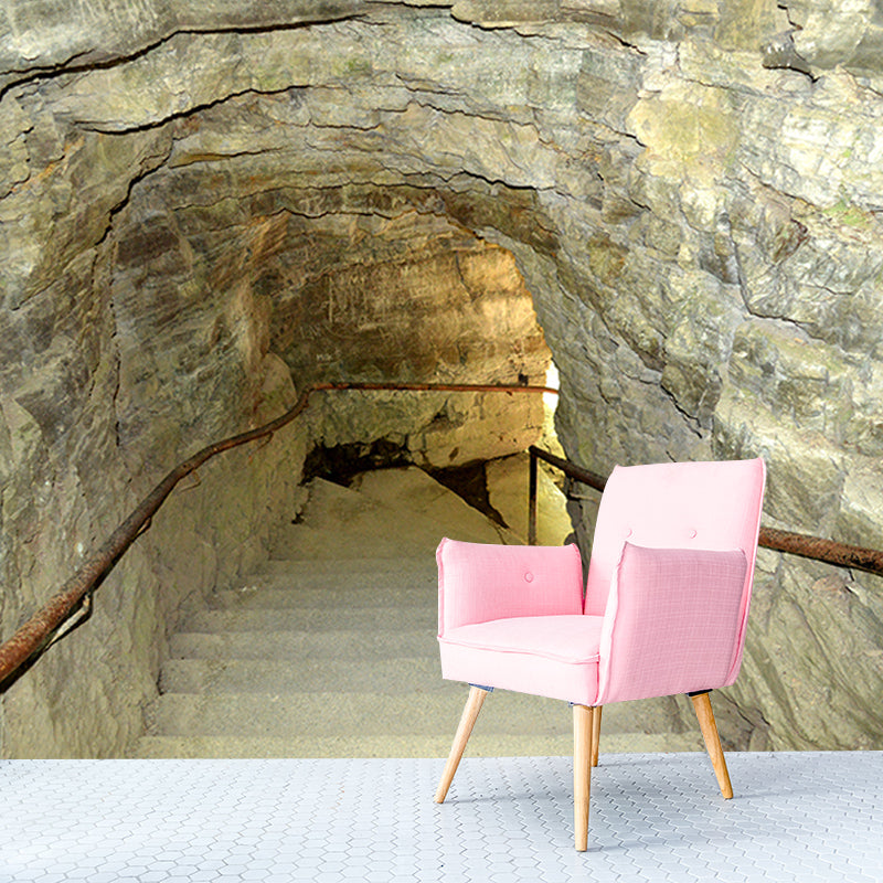 Modern Space Extension Removable Wall Mural for Gust Room, Moisture Resistant