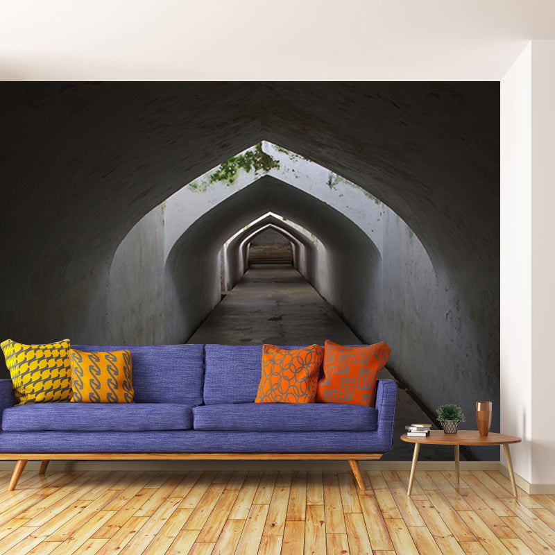 Modern Space Extension Removable Wall Mural for Gust Room, Moisture Resistant