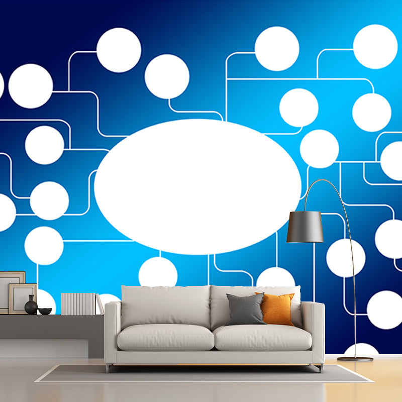 Geometry Minimalist Mural Wallpaper Full Size Wall Covering for Accent Wall