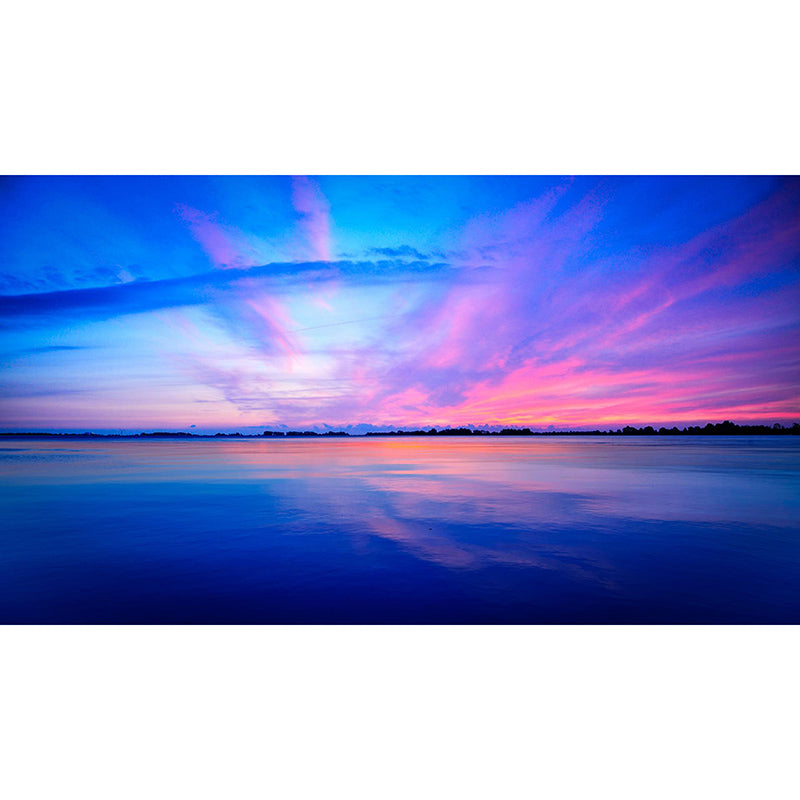 Modern Beach Environment Friendly Mural Wall Covering for Sleeping Room