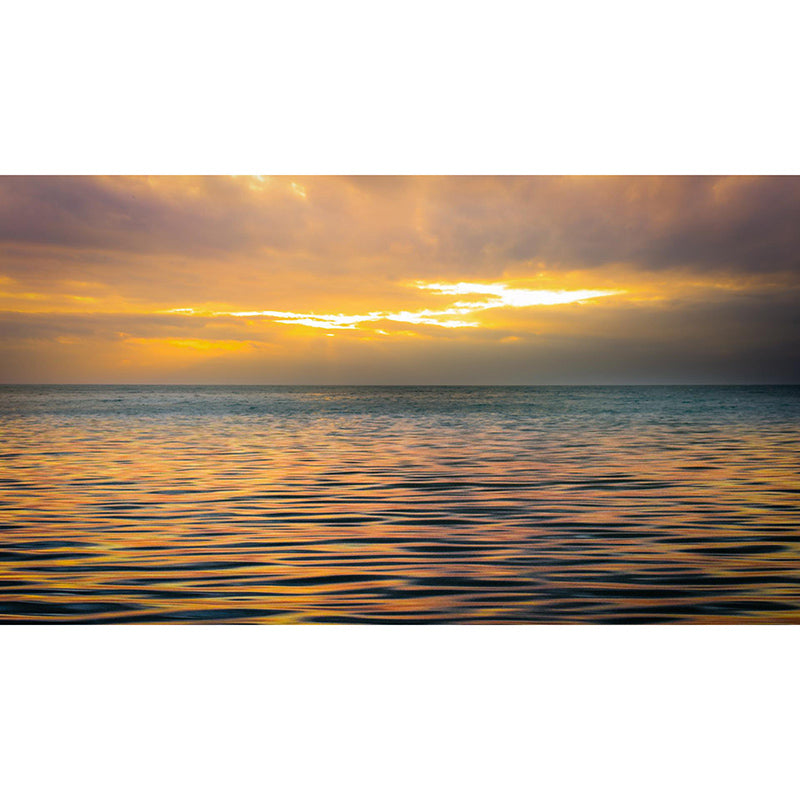 Modern Beach Environment Friendly Mural Wall Covering for Sleeping Room