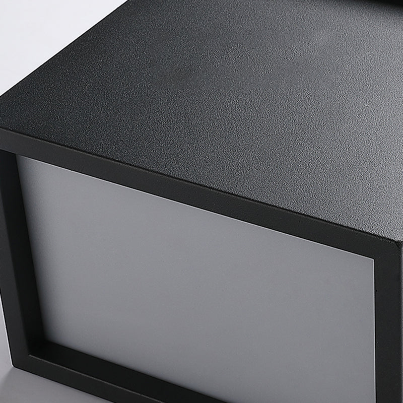 Arte Moderno Lámpara LED de techo de hierro fundido lámpara acrílica de techo geométrico