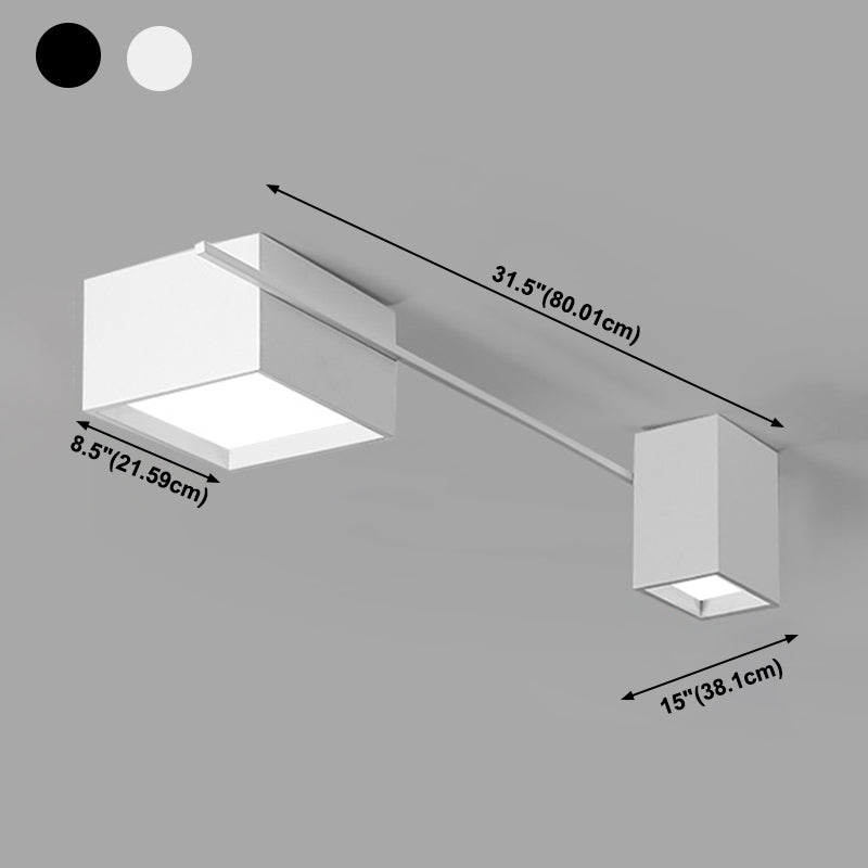 Lampada da soffitto artistica moderna del ferro della luce del soffitto con l'ombra acrilica