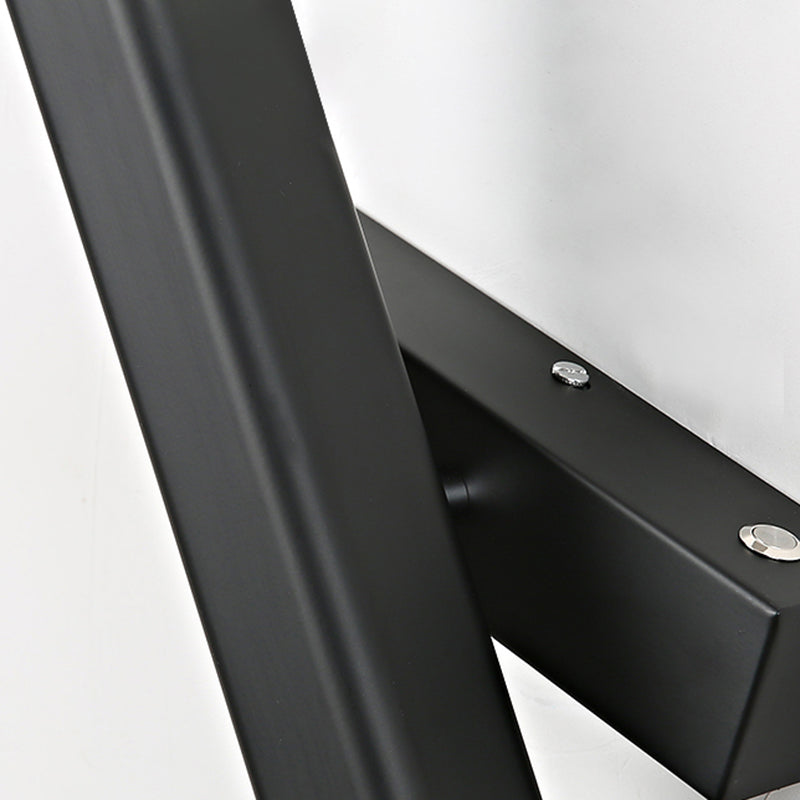 1 Light Rectangular Shade Wall Lighting Modern Style Metal Wall Mounted Light Fixture