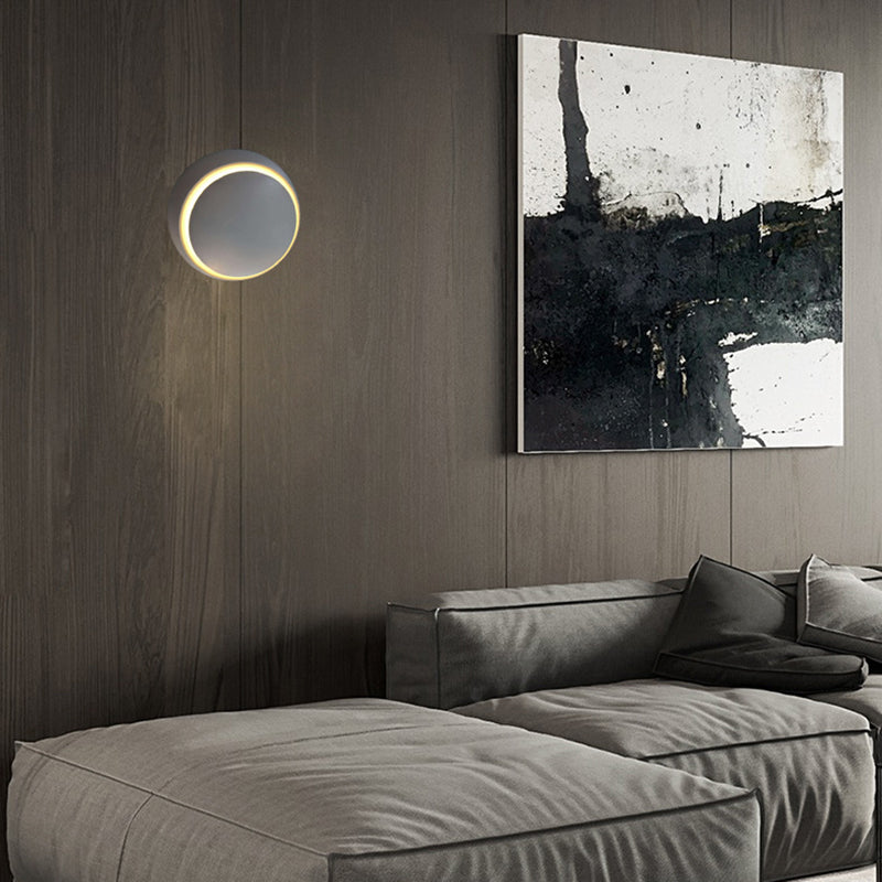 Einzelleuchte runde Schattenwandbeleuchtung moderner Wandmontageleuchte