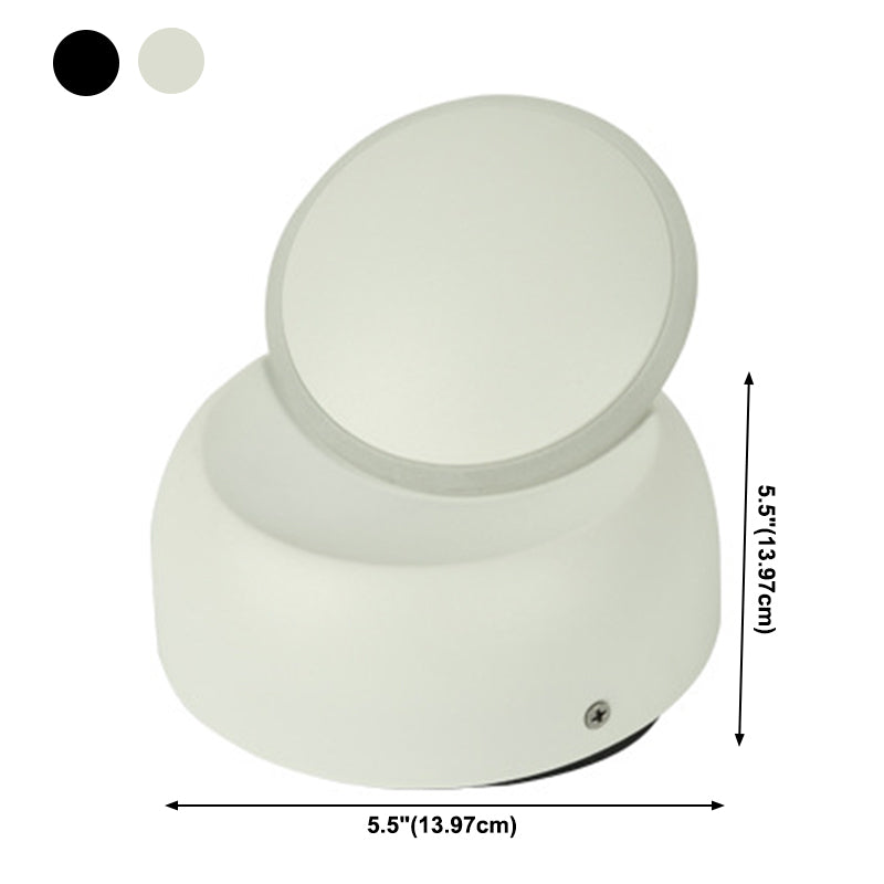 Einzelleuchte runde Schattenwandbeleuchtung moderner Wandmontageleuchte