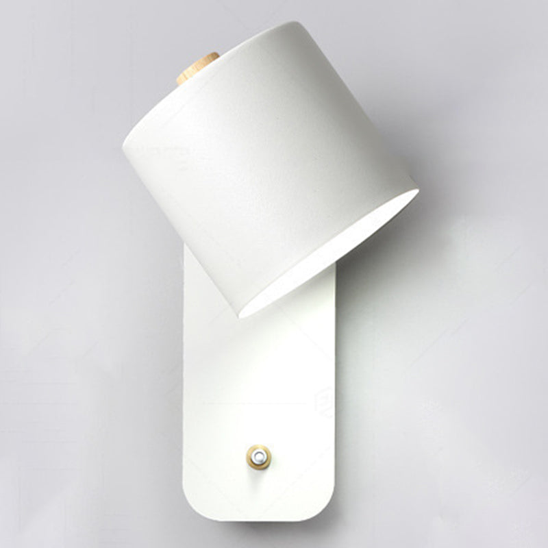 1-Licht-Halbzylinderwandbeleuchtung moderner Metallwandmontage-Leuchte mit Metallwand