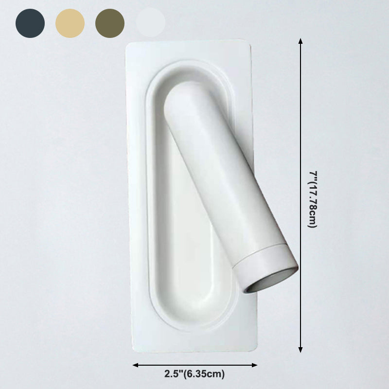 Metallzylinderwand montierte Lampen zeitgenössische 1 leichte Wandmontage -Lesellichter