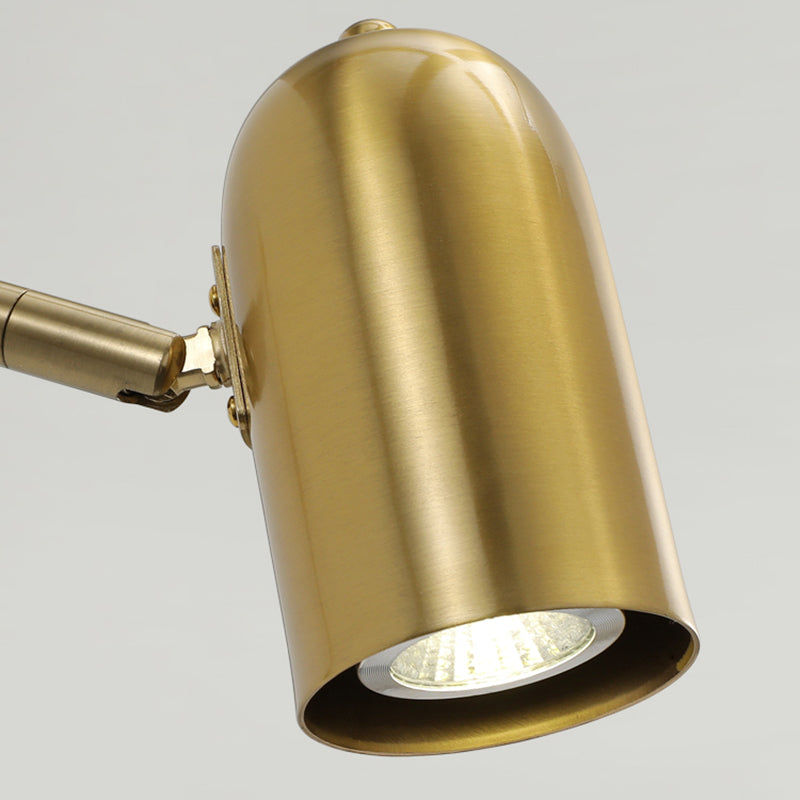 Moderner Stil Verstellbarer geometrische Wandlampe Metall 1 Leichte Wandmontagelampen