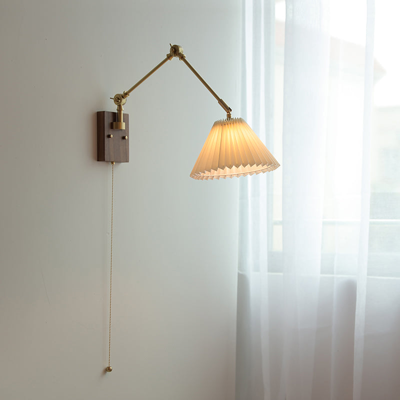 Moderne verstellbare Arme Wandlampe Metall 1 Leichte Wandmontagelampen