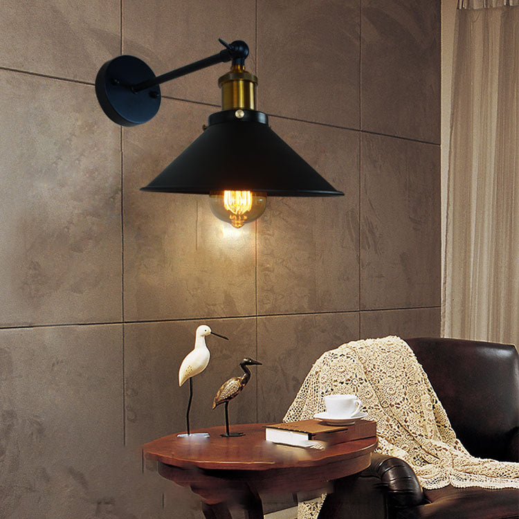 Industriestil ausgestattet geformte Wandlampe Metall 1 Leichte Wandmontagelampen