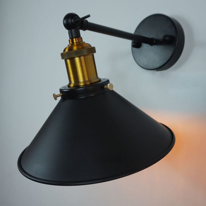 Industriestil ausgestattet geformte Wandlampe Metall 1 Leichte Wandmontagelampen