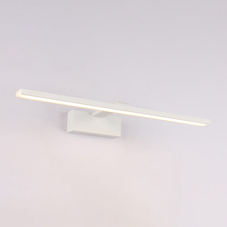 Éclairage mural linéaire de style moderne Miroir mural en aluminium Miroir monté